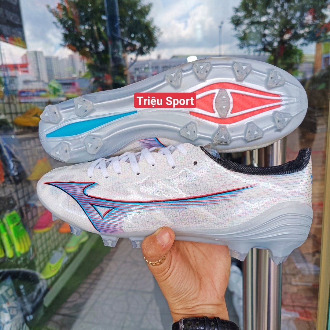 giày đá bóng mizuno Alpha Elite Fg ( tặng tất + túi rut + hộp )