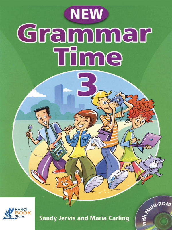 New Grammar Time Student’s Book 3 (Sách màu ) - Hanoi bookstore