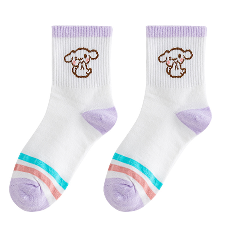 Tất tím nữ mộng mơ siêu cute ( TD48 )