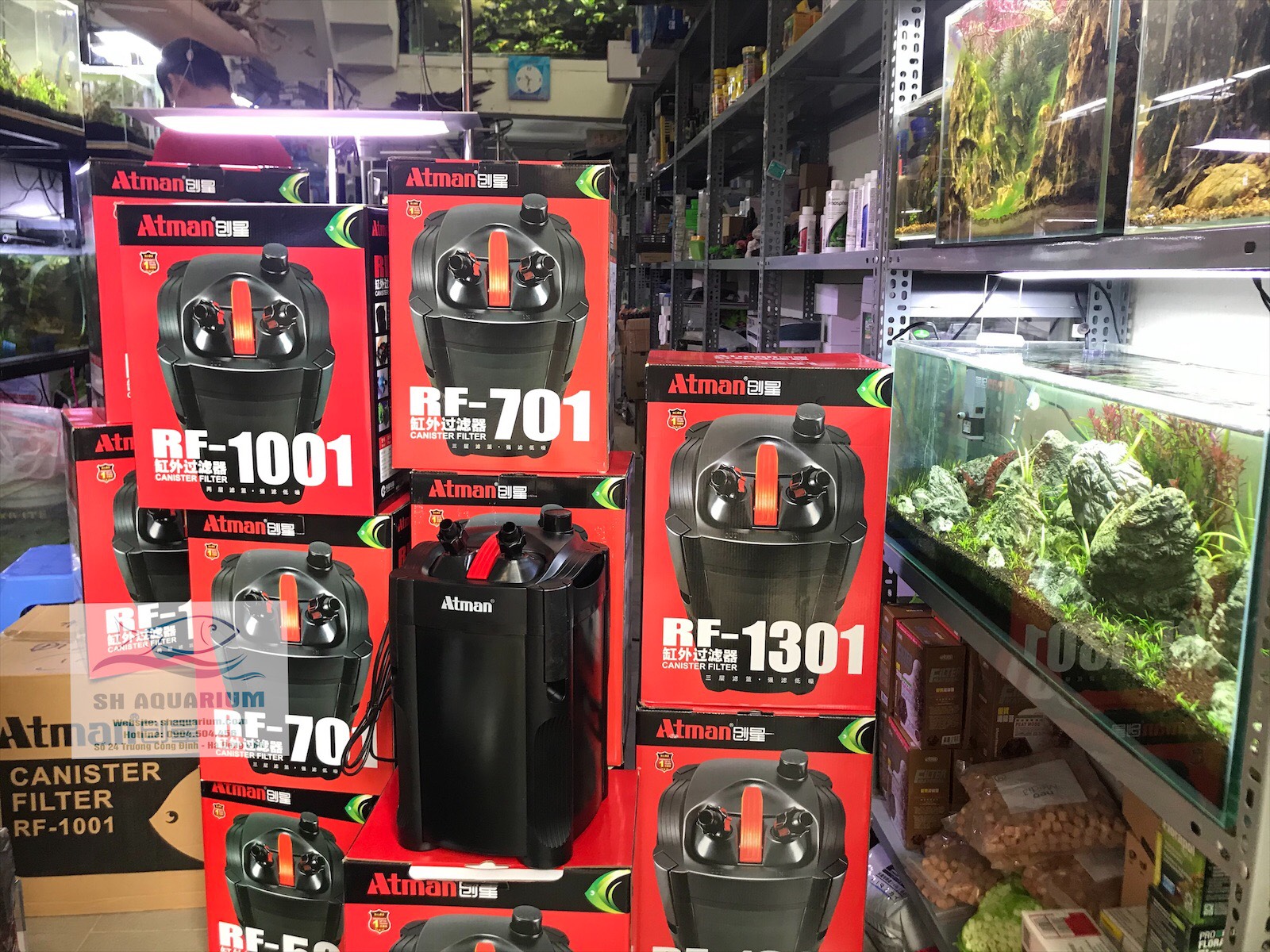 [HOÀN TIỀN 10%]LỌC THÙNG ATMAN RF 501 THẾ HỆ MỚI