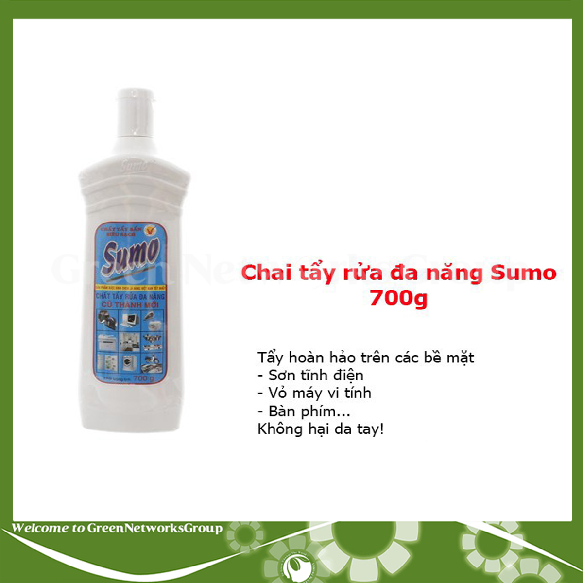 [HCM]Chất tẩy rửa đa năng Sumo Greennetworks