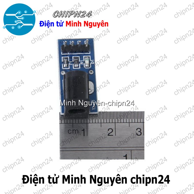 [1 cái] (KG1) Đế chuyển Adapter Jack DC to DIP (PCB chuyển, Mạch chuyển)