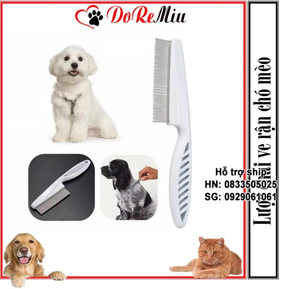 Lược chải ve rận thú cưng lược chó mèo