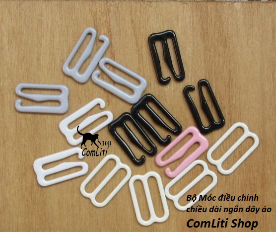 Khoen, móc tander kim loại phủ sơn điều chỉnh dài ngắn dây áo