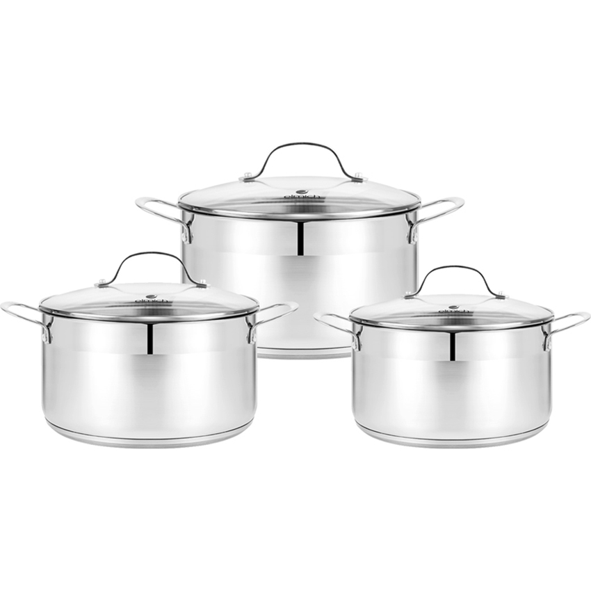 Bộ nồi Inox 304 3 đáy Elmich EL-2322NK