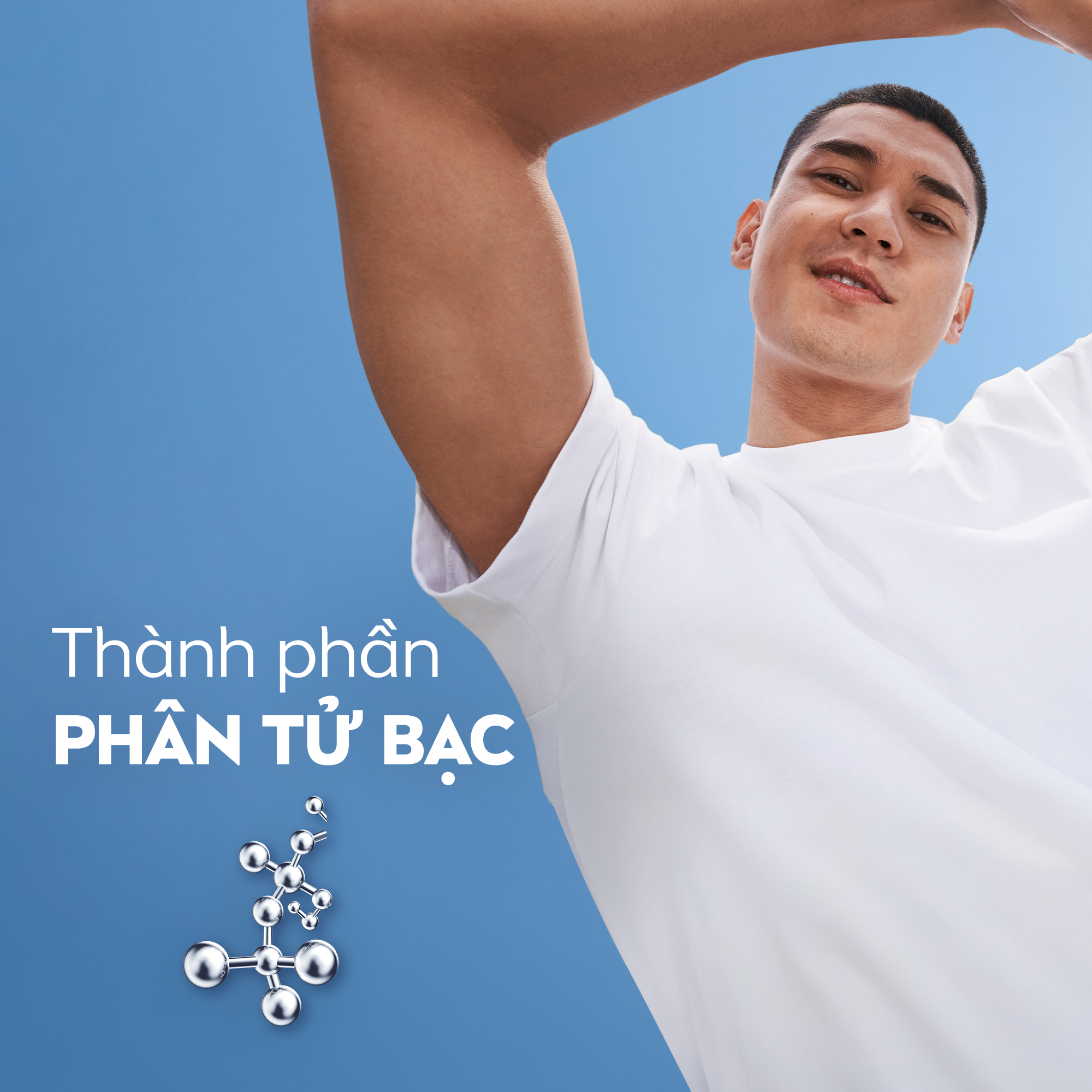 Xịt Ngăn Mùi NIVEA MEN Phân Tử Bạc (150 ml) - 82959