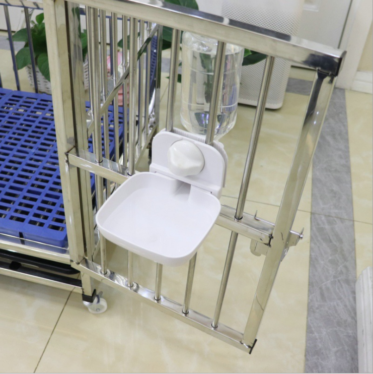 bình uống nước tự động (máng lớn) dành cho (chó  mèo  gà) chất liệu (nhựa dầy)