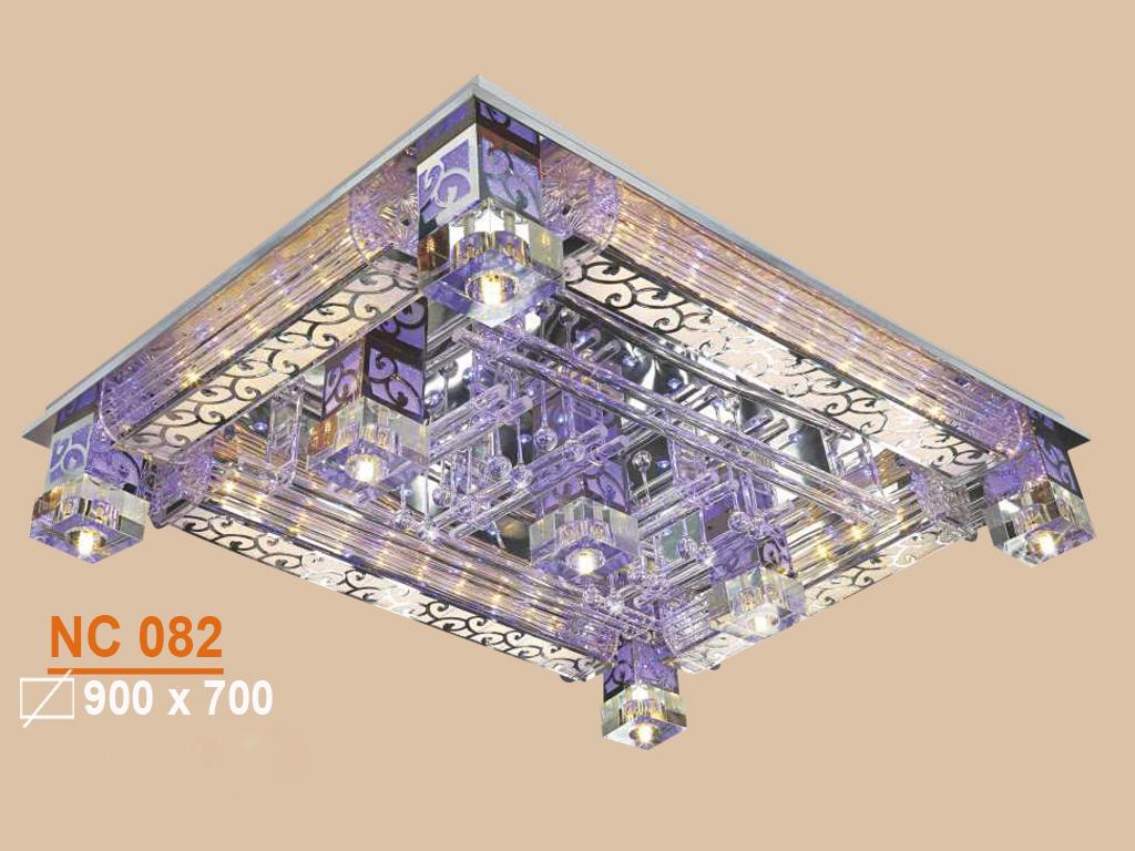 [Trả góp 0%] Đèn mâm LED ốp trần hiện đại VKT-NC-082