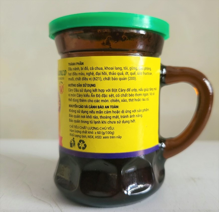 [Ly nhỏ 50g] XỐT CÀ RI DẦU [VN] VIANCO Curry Oil Paste