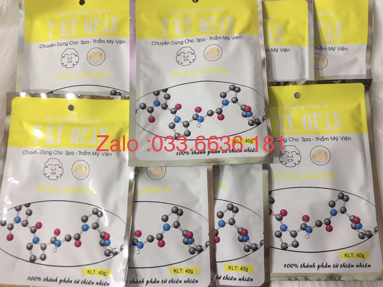 [chuẩn hàng cty] combo 10 miếng mặt nạ NEOVIN ( 7 KỲ QUAN)  giá chỉ 40k