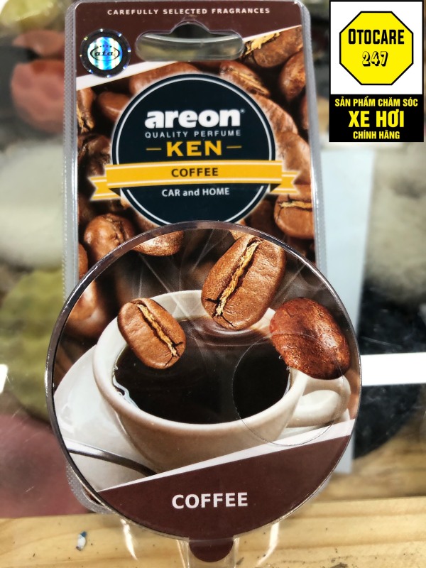 Sáp thơm ô tô AREON hương CAFE – Areon Ken Coffee