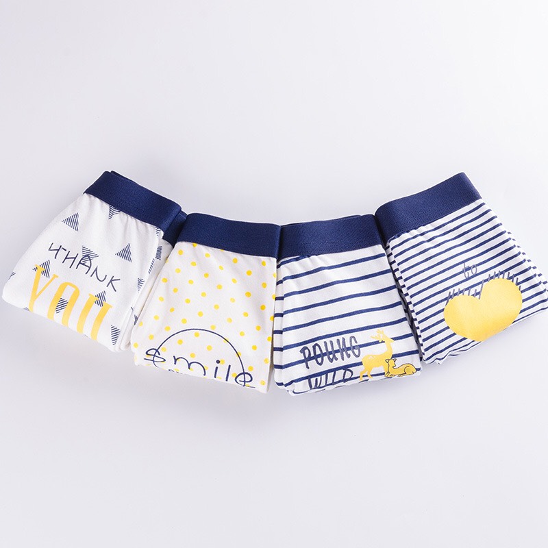 [Hcm]Combo of 4 Boys' Briefs in All Sizes