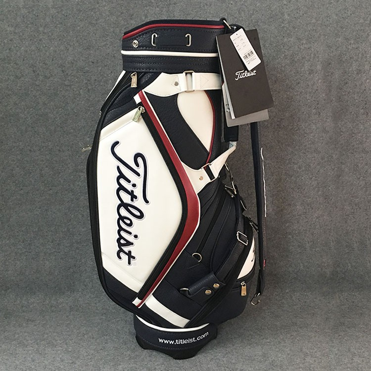 [ golf bag ] Túi gậy golf Titleist da sần cao cấp