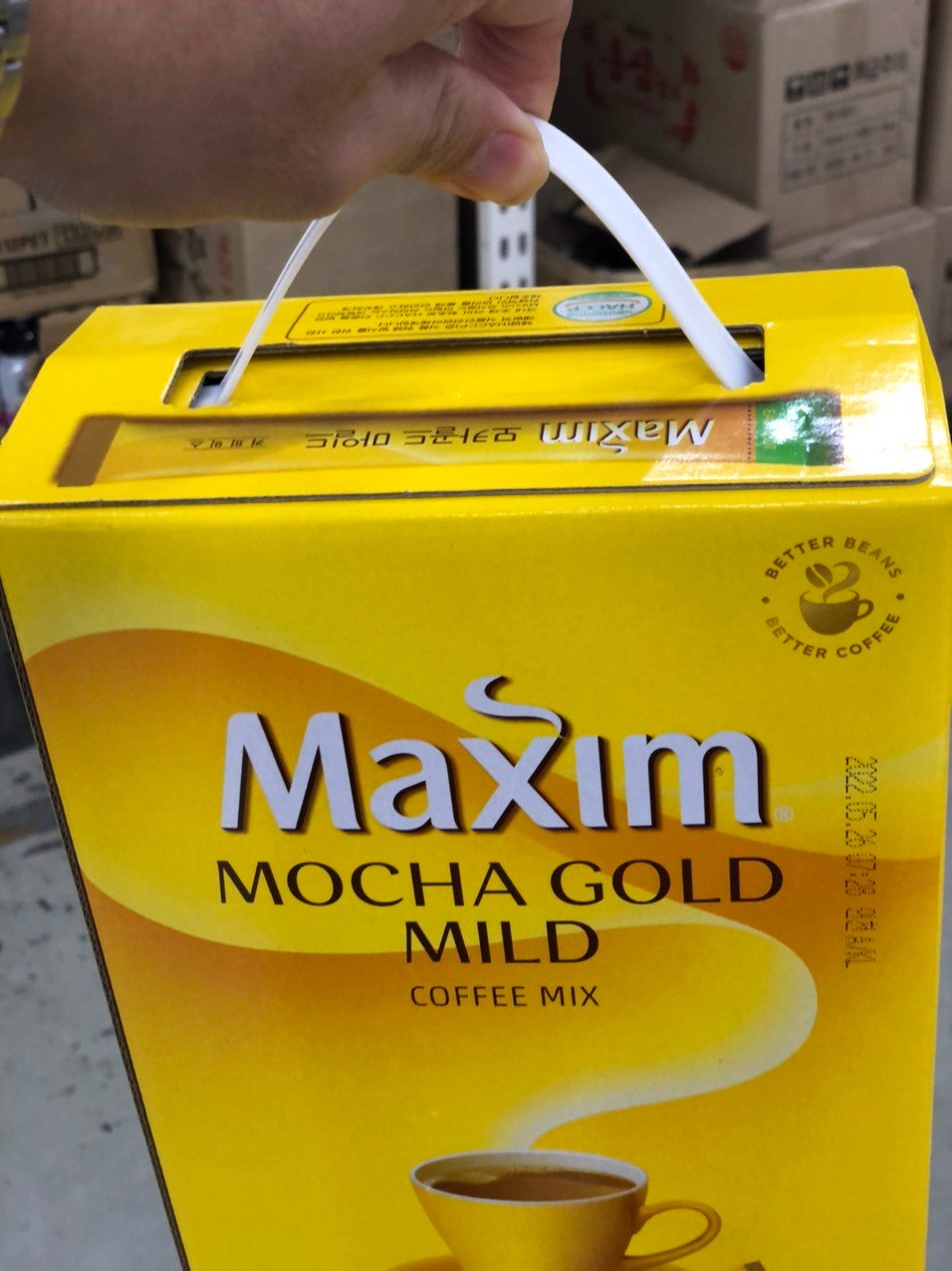 Cà phê Maxim Gold Hàn Quốc 100 gói