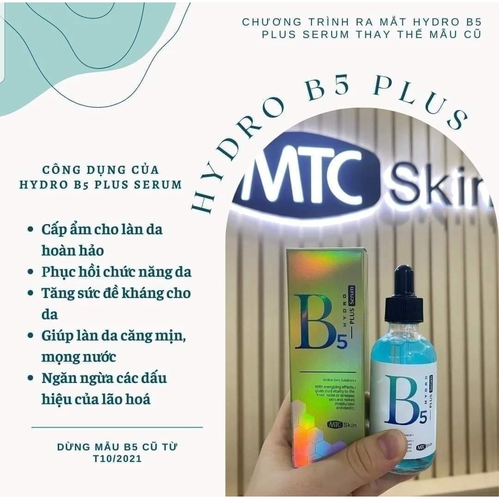Serum Hydro B5 MTCSKIN Hàn Quốc Chính Hãng