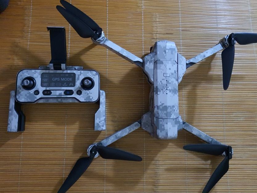 Skin Decal Dán Trang Trí Flycam Sjrc F11S 4K Pro - Camo American  ( 2 Pin )