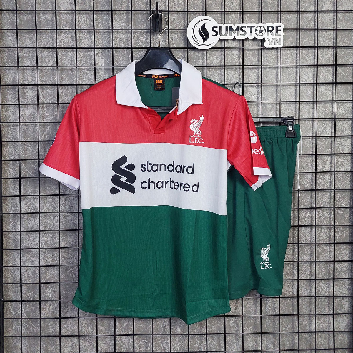 Áo Đấu Bóng Đá CLB Liv-erpoo-l Ba Màu - Bộ Đồ Đá Banh Thun Mè
