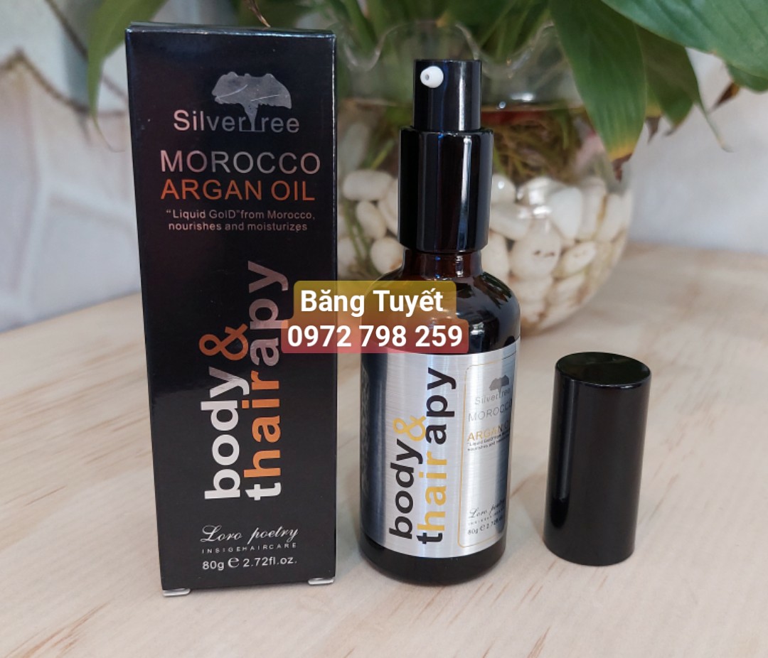 Tinh dầu dưỡng tóc morocco argan oil body thairapy 80ml