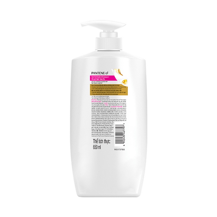 Dầu Gội Pantene chai 650g - Ngăn Rụng Tóc