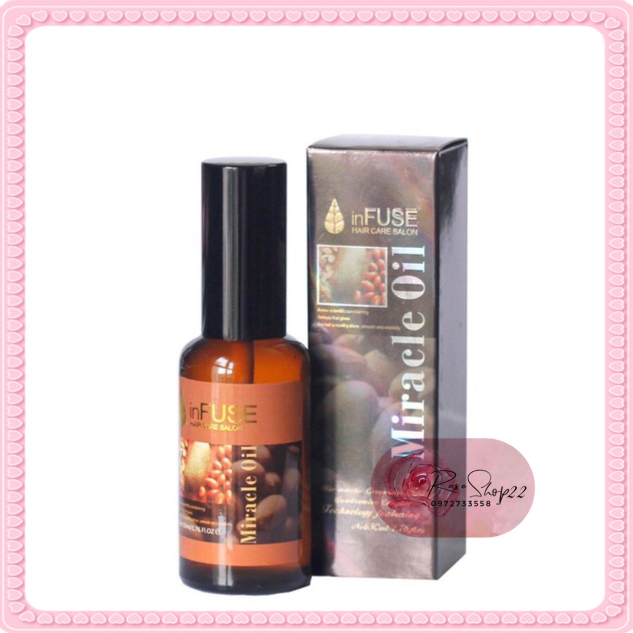 Tinh dầu dưỡng tóc  Miracle Oil ( Cà phê)
