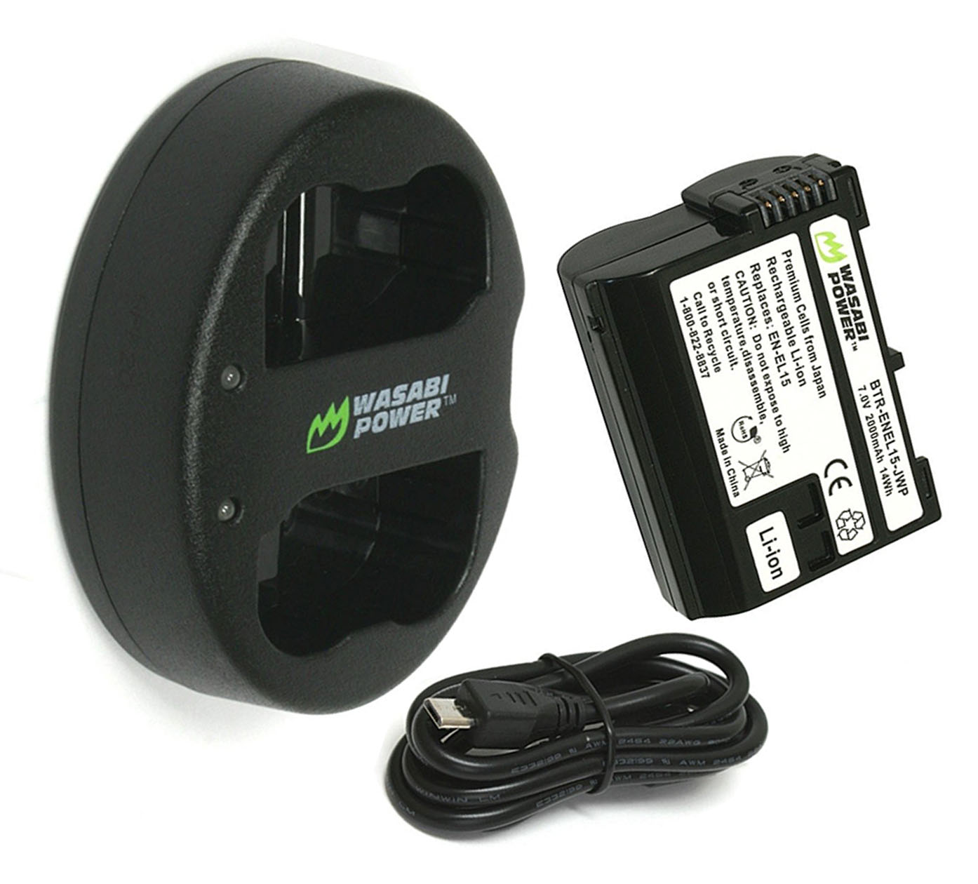 Pin máy ảnh Wasabi for EN-EL15