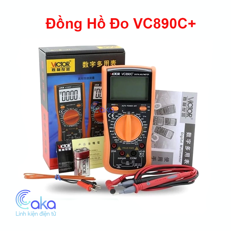Đồng Hồ Đo Đa Năng Victor VC890C+ Thiết Bị Đo Điện Chính Xác
