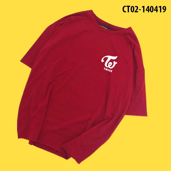 ÁO THUN LOGO TWICE KPOP