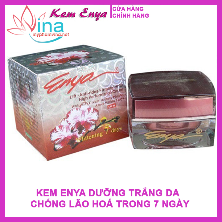 Kem Enya Dưỡng Trắng Da Ban Ngày Whiteing 7 days 20gr