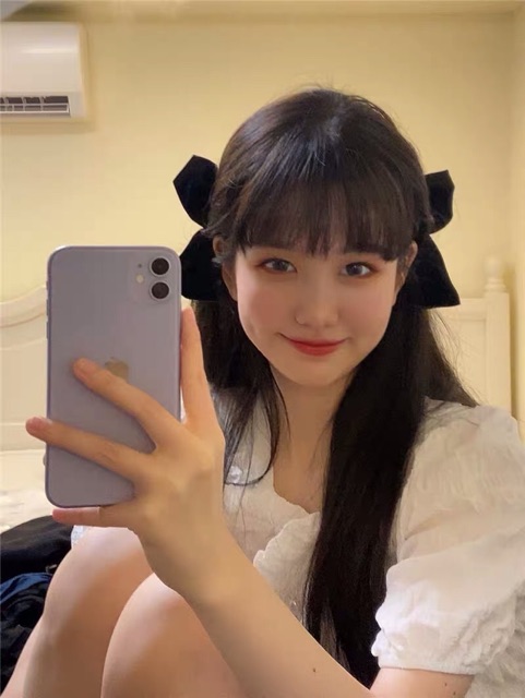 Nơ kẹp tóc Jisoo BLACKPINK