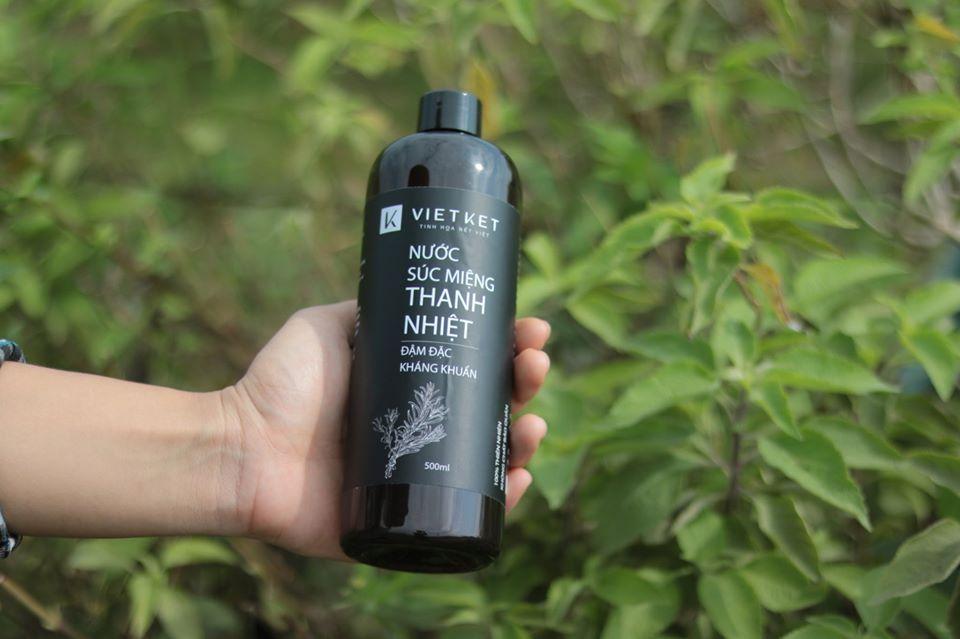 ( Freeship ) Nước Xúc Miệng Vietket - Chai 500ml