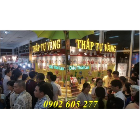 Dầu thảo dược thái lan thập tự vàng 24 ml (mua 6 tặng 2 chai nhỏ)