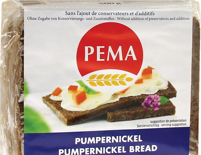 [HCM]Bánh mỳ đen ngũ cốc 500G (pumpernickel)