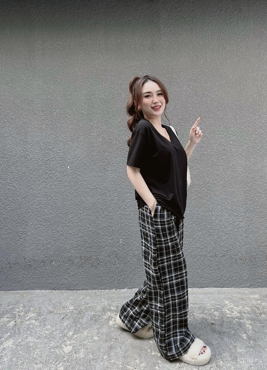 Bộ Đồ Nữ, Set Đồ Nữ Tone Đen Trắng Must Have