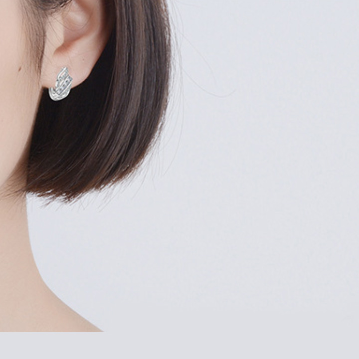 [HCM]Freeship Bông tai khoen nạm đá BHBT421