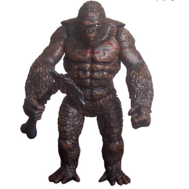 Set 2 Mô Hình King Kong Trong Skull Island - Cao 8cm