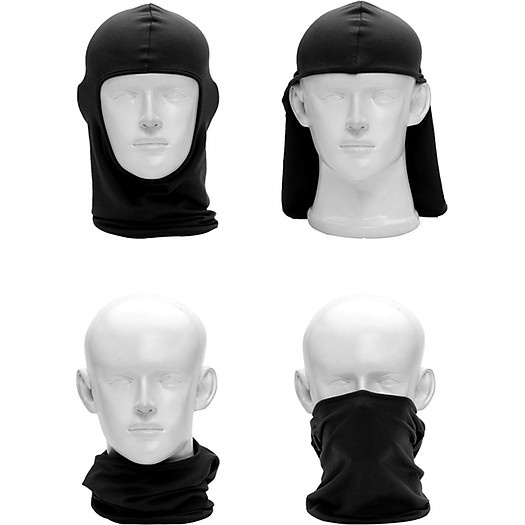 Khăn trùm đầu ninja chống nắng mầu đen