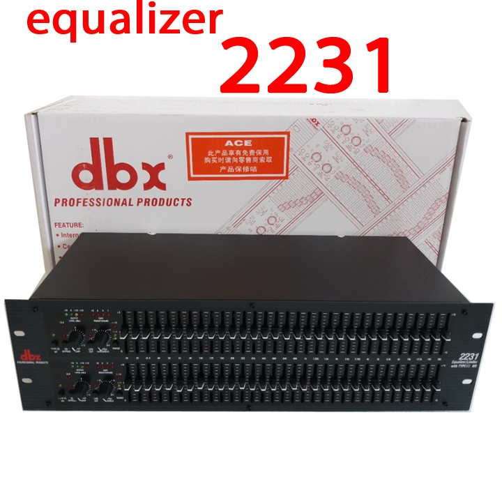 Bộ Lọc Âm,Xử Lí Âm Thanh Chuyên Nghiệp,Lọc Xì Equalizer Dbx 2231 Cao Cấp - Dải Tần Rộng,Khả Năng Lọc