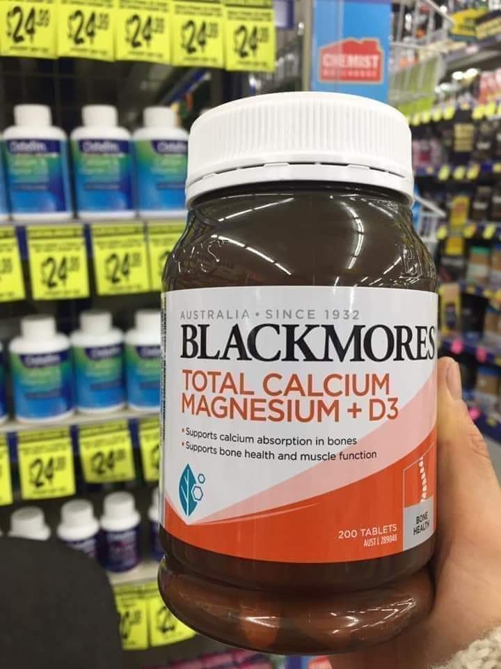 Calcium Magnesium (Total Canxi), lọ 200 viên