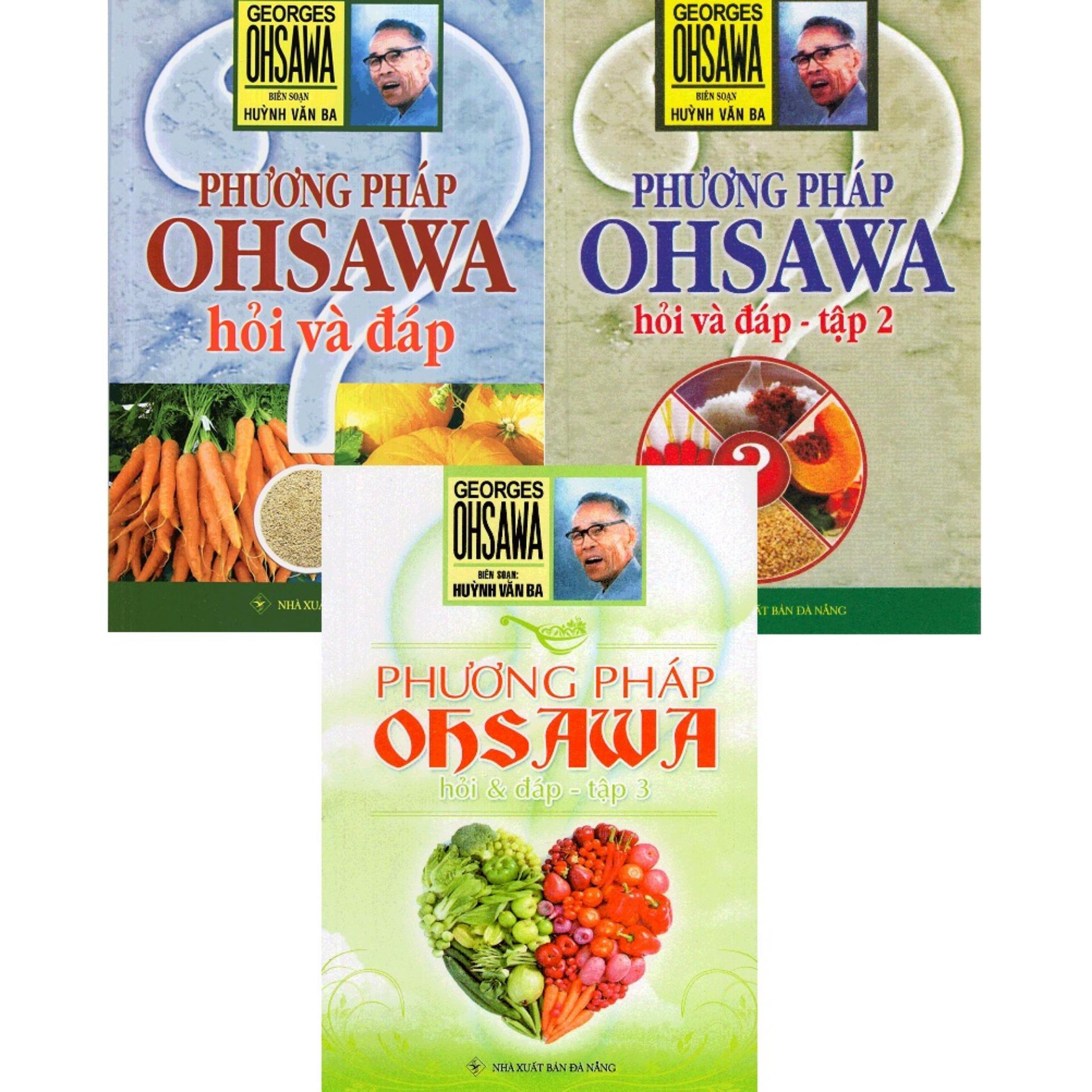 [HCM]Phương Pháp Ohsawa Hỏi Và Đáp - Bộ 3 Tập