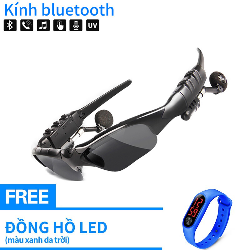 【Miễn phí Đồng hồ thể thao chống nước Xiaomi】Kính mát bluetooth đi xe đạp MP3, kính mát bluetooth không dây thời trang, chất lượng cao và giá thấp