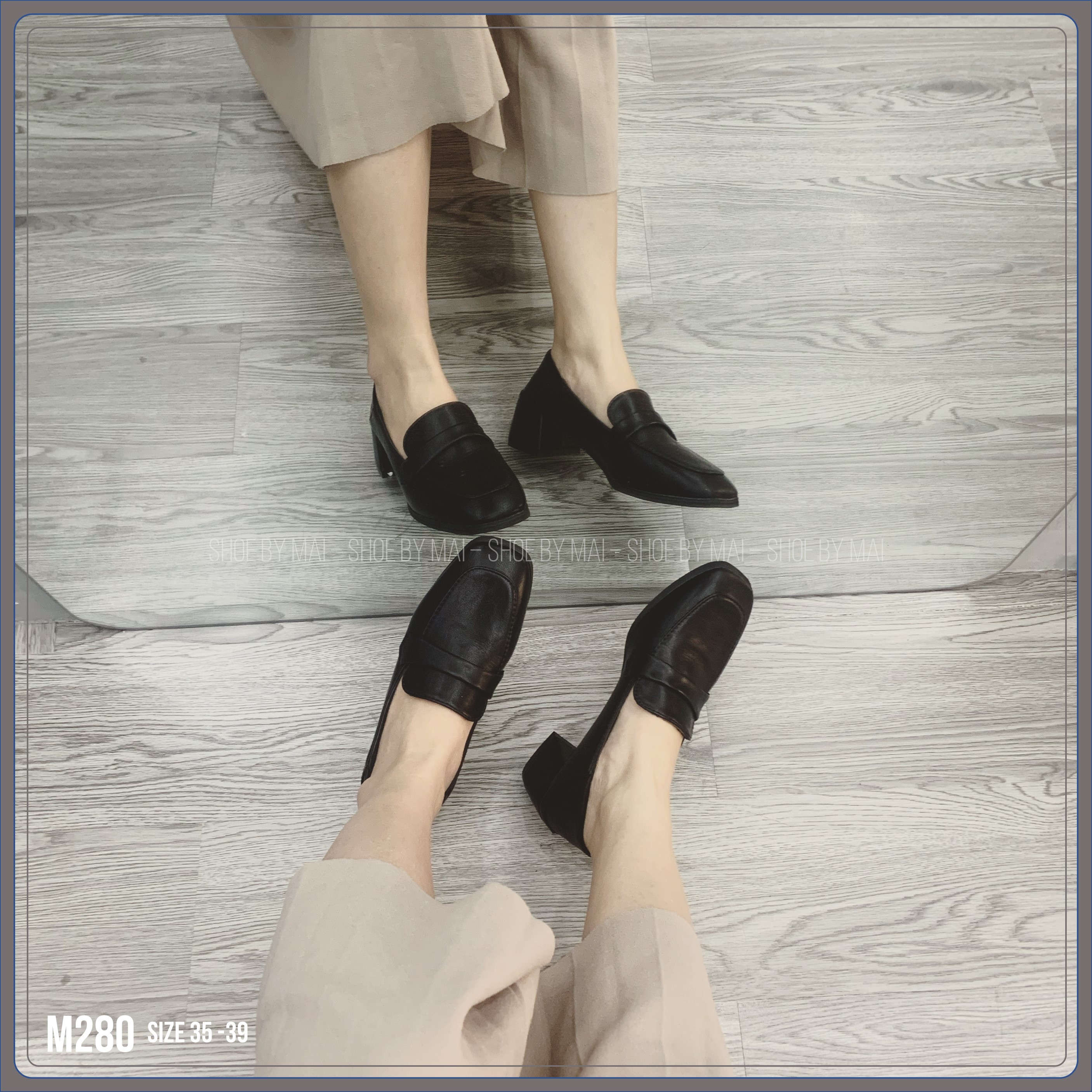 Giày búp bê M280 - 5 phân SHOEBYMAI