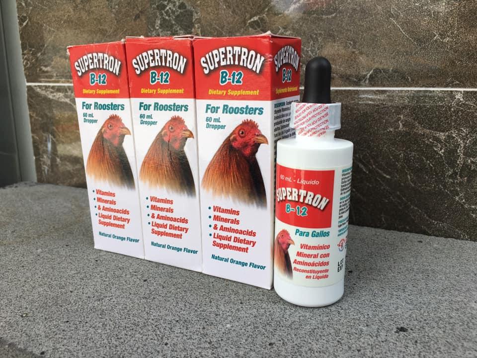 [HCM]Supertron B12 dành cho gà đá (1 hộp) - Pet Food Store.