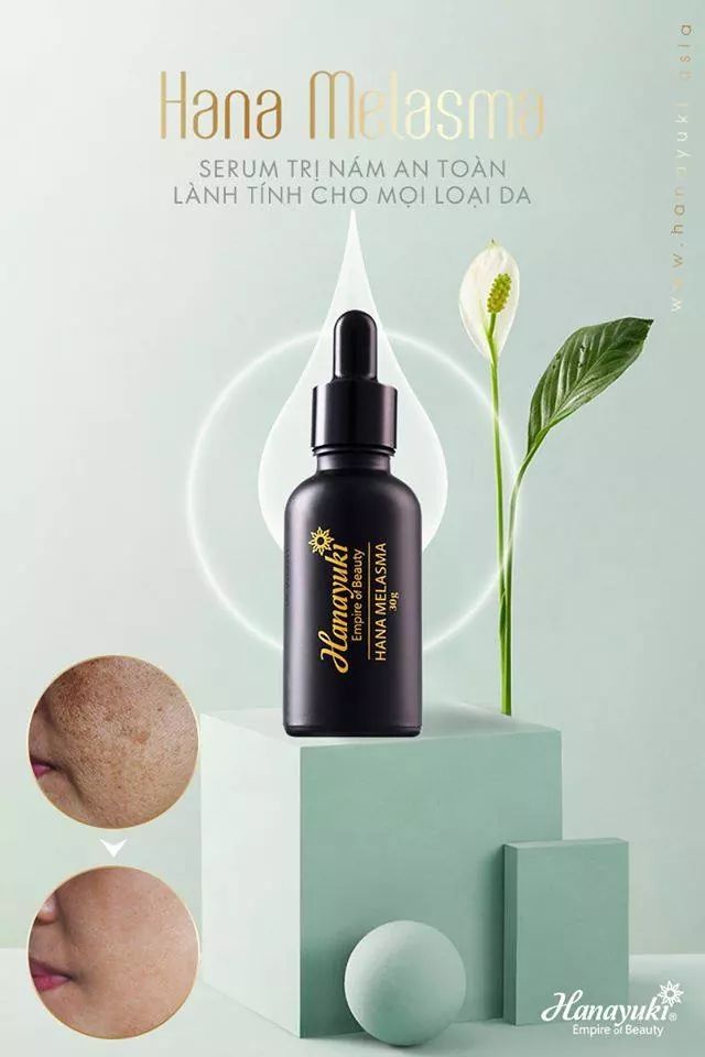 Serum Nám,Tàn Nhang Hanayuki Hana Melasma