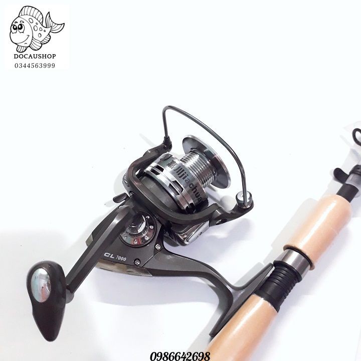 Bộ cần câu cá lure shimano máy đứng  (cam kết đổi trả trong 2 tuần đầu)