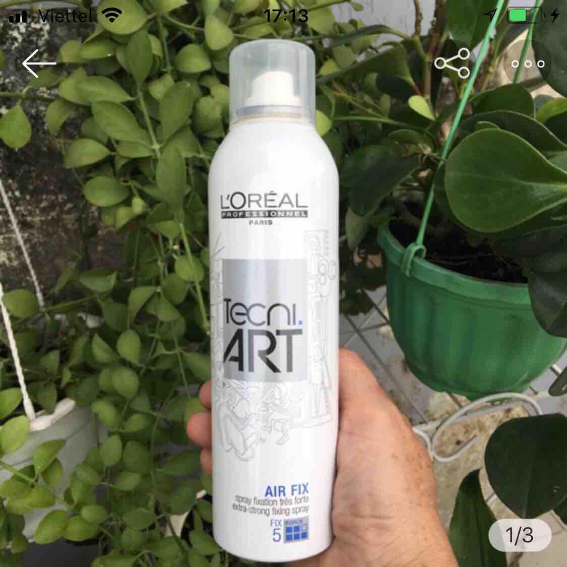 Xịt tạo kiểu và định hình tóc chắc chắn ngăn ngừa tóc rối 250ml TECNI ANTI  FRIZZ