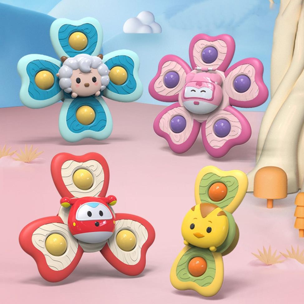 Sét 3 Đồ Chơi Con Quay Spinner Vui Nhộn, Con Quay Spinner