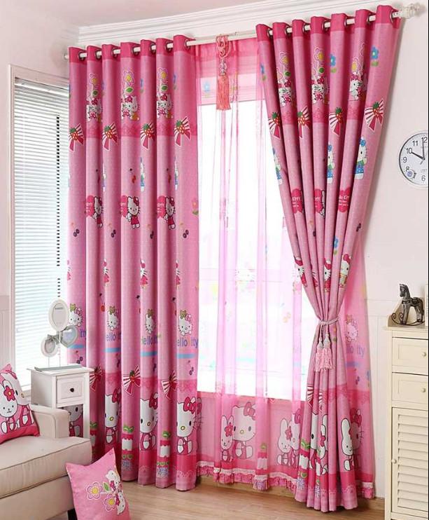 Rèm treo cửa kitty kimono chất liệu đẹp 1 tấm 1m ngang x 2.7m cao. Rèm bán không kèm thanh treo, phụ kiện gì khác, chỉ may và đục lỗ sẵn