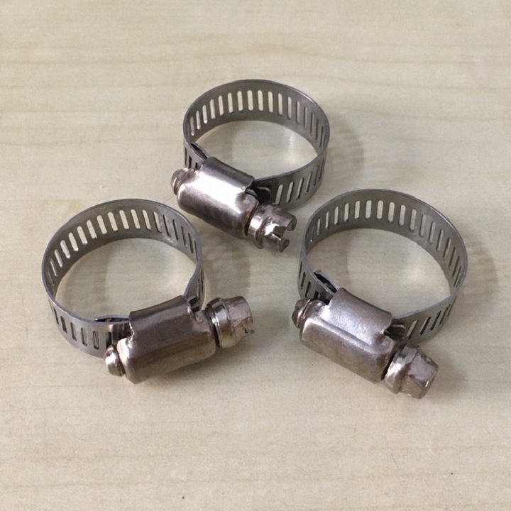 2 CÁI D21 - CỔ DÊ INOX PHI 21 - CÙM CỔ DÊ INOX 21mm