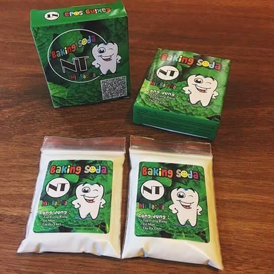 Bột trắng răng Banking soda