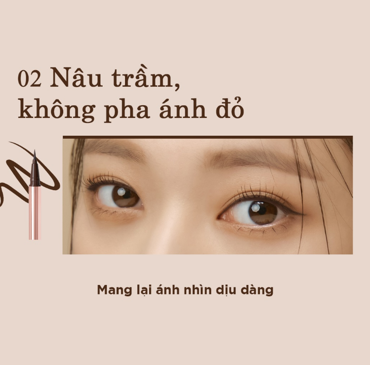 (Mẫu 2022) Kẻ mắt nước Black Rouge Power Proof Pen Liner 0.5g